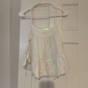 AERIE WHITE TANK TOP